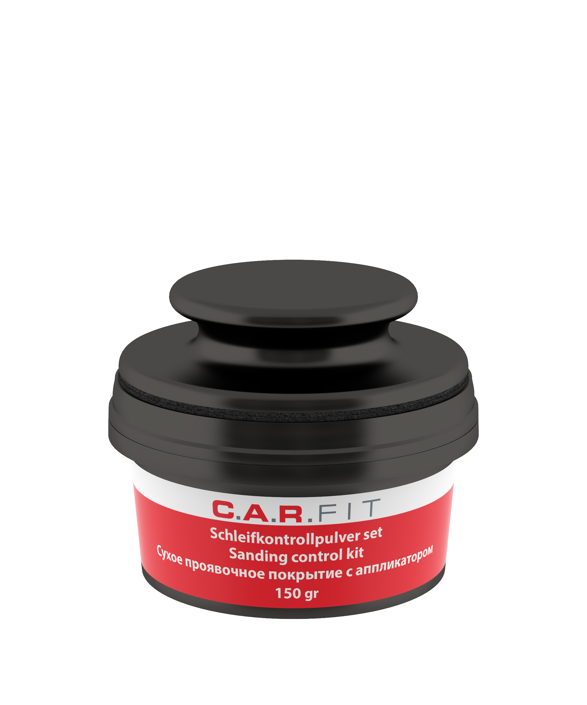 Praf control cu aplicator, 150gr, negru, C.A.R. FIT